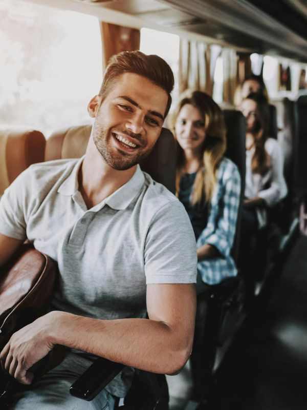 people on an airplane